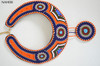 Beaded African jewelry tribal necklace naheri