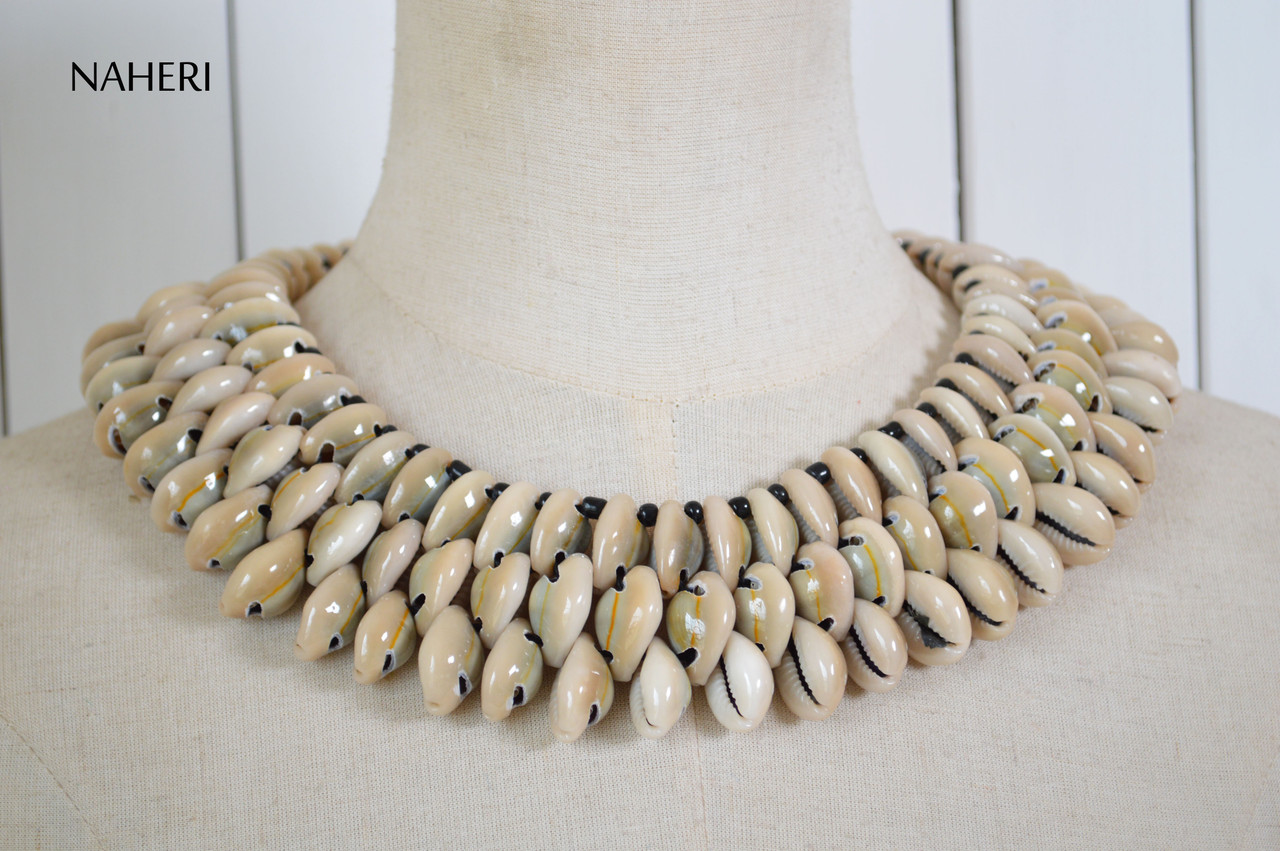 Cowrie shell necklace near on sale me