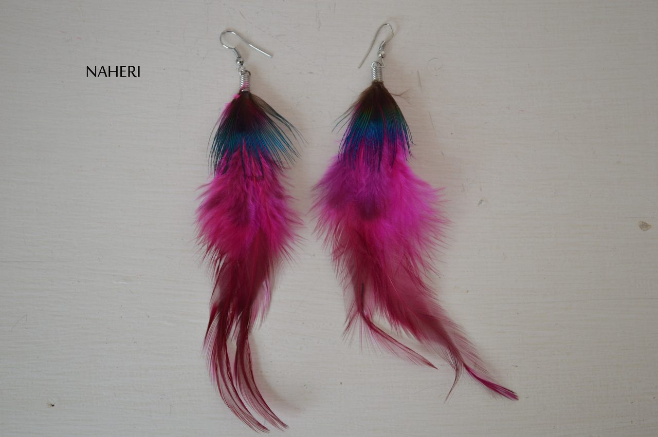 Feather - White Silicone Earrings | Coruu ♥︎ Moomin