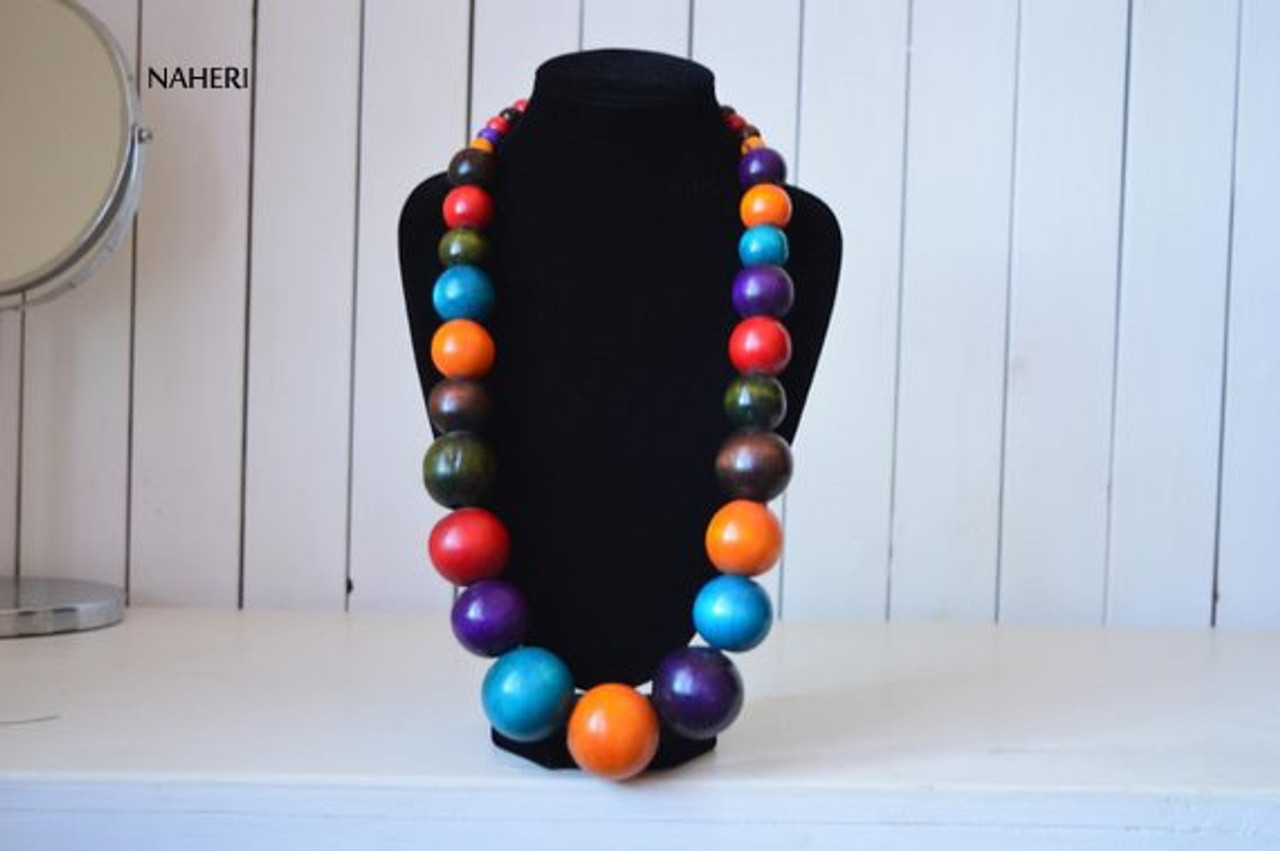 African Fabric Necklaces – thediasporacollective