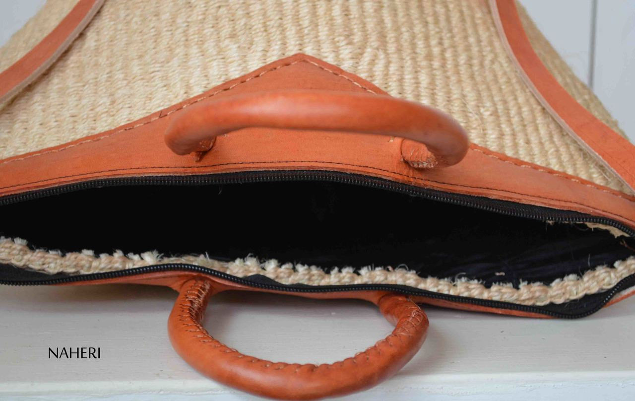 African bag sisal handwoven handbag | NAHERI