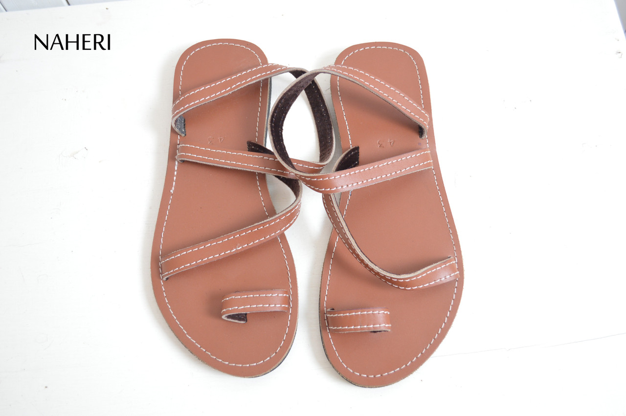 african sandals 33 leather straps naheri 70146.1562100344