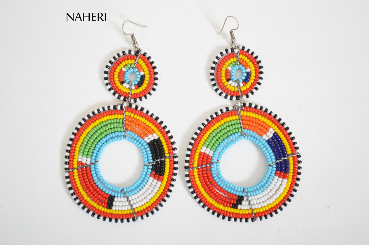 african earrings