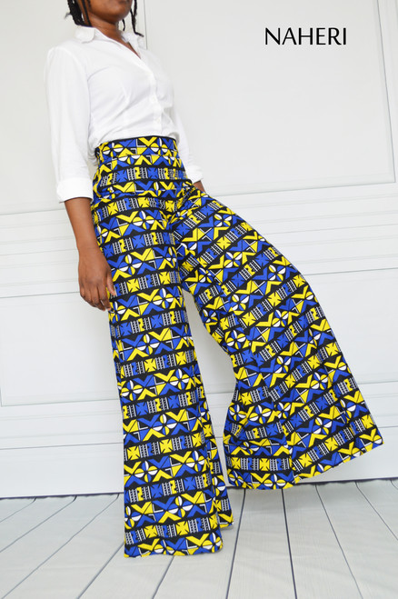 African print men's pants - Kipfashion