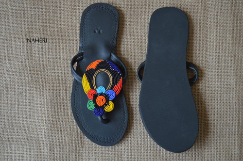 Buy Women Sandals, Maasai Sandals, African Sandals, Beaded Sandals, Women  Shoes, Leather Sandals, Summer Sandals, Valentine Gift, Gladiators Online  in India - Etsy