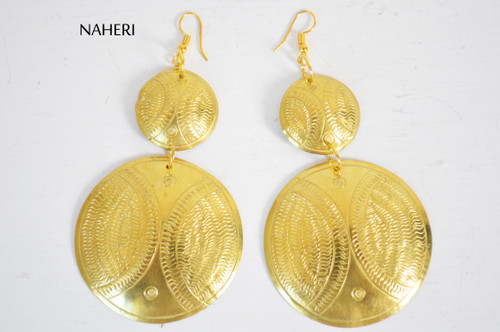 Buy Written Earrings - Handmade fabric jewellery | Urbane Yogi