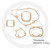 Yamaha 82 1982 YZ 80 YZ80 Engine Rebuild Gasket Set Kit