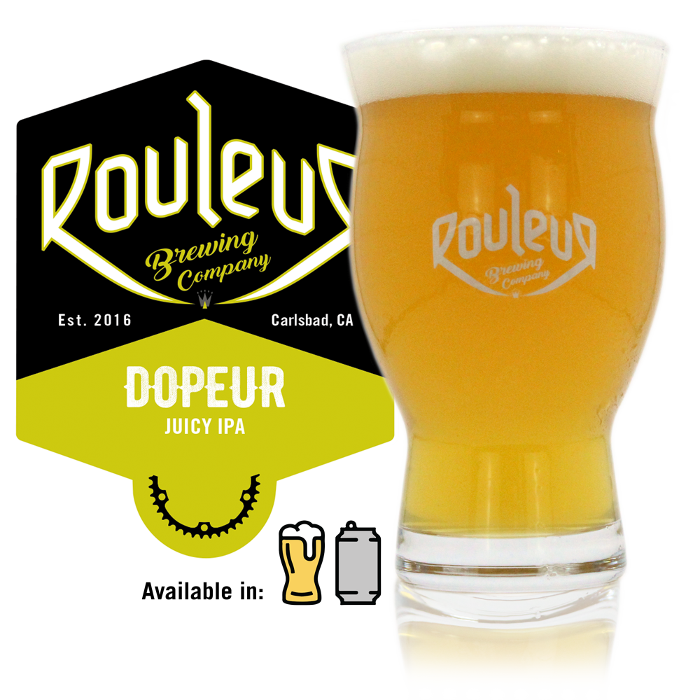 DOPEUR Hazy IPA - Rouleur Brewing Company