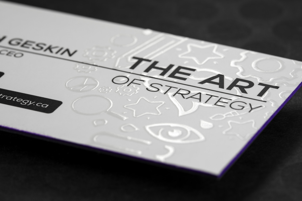 Business Card Finishes: Gloss, Foiling & Embossing