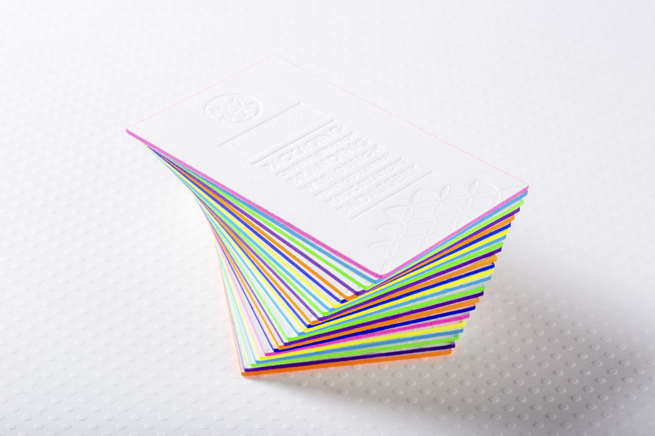 Premium Matte Embossed Business Cards for Unforgettable First
