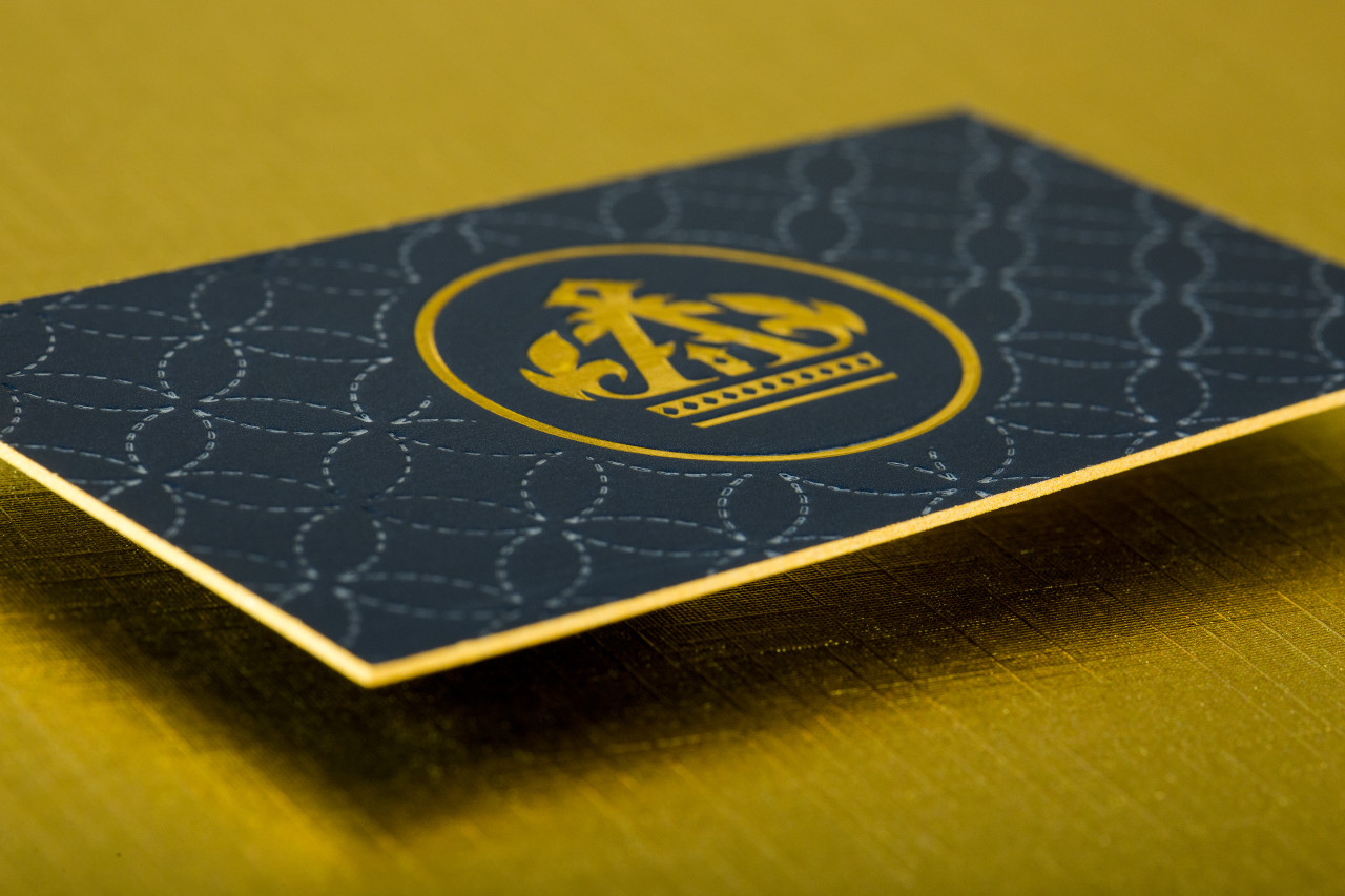Embossed Business Cards Online Printshaq Com