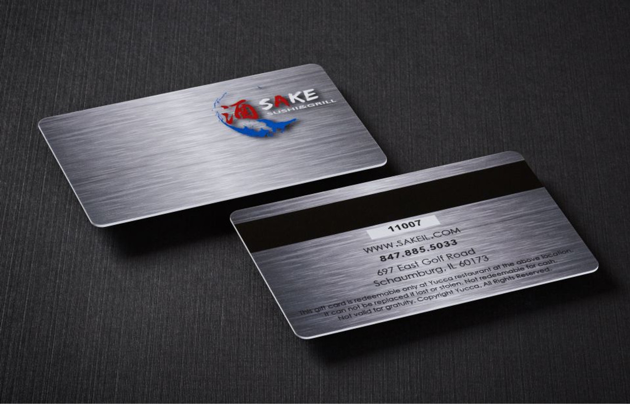 Metal Cards - Custom Design - Creative Plastic Cards