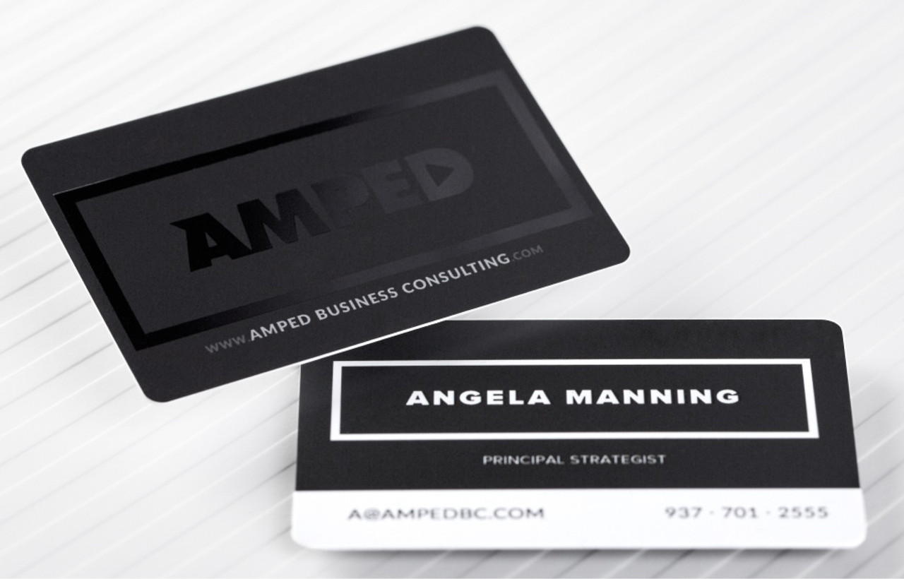 Blank Business Cards - Laser Gloss 2 Sides - (White | 10 Mil)