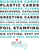 16pt 6x6 Circular Die Cut Invitations w/Raised Spot UV on Front