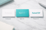 Embossing vs Spot UV: How to Choose the Best Premium Business Card Finish