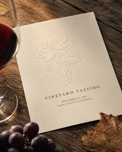 Embossed Flyers