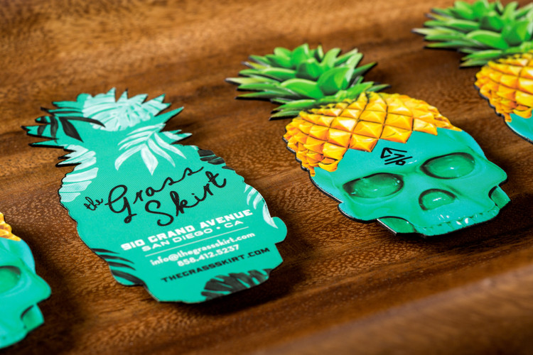 Die Cut Business Cards 