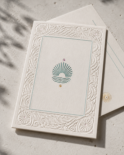 Embossed Postcards