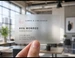 Clear plastic cards held up by hand, showing the frosted translucent material and natural grip - a distinctive see-through card that stands out from standard paper or opaque plastic. - printshaQ