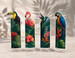 Die cut bookmark featuring tropical bird custom shapes | printshaQ