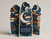 Die cut bookmark featuring midnight reading custom shapes | printshaQ