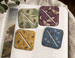Die cut bookmark featuring page corner botanical patterns | printshaQ
