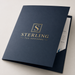 Foil Stamped Presentation Folders