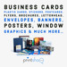 2500 3.5x4 Matte Business Cards w/ Score $225 | 500 Gloss Business Cards $35 | Graphic Design $50