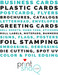 16pt 6x6 Circular Die Cut Invitations w/Raised Spot UV on Front