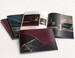 Custom full-color saddle stitch catalogs and booklets with glossy covers, crisp interior pages and professional stapled binding from printshaQ.