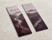 Spot UV bookmark featuring trail notes travel photo | printshaQ