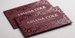 This elegant card uses Raised Spot UV to bring a rich, ornate floral pattern to life across a deep burgundy background. The raised texture adds a tactile, almost fabric-like quality to the damask design, giving the card a refined, boutique feel — a strong fit for beauty, salon, or personal-brand businesses that want a card as polished as the experience they deliver.