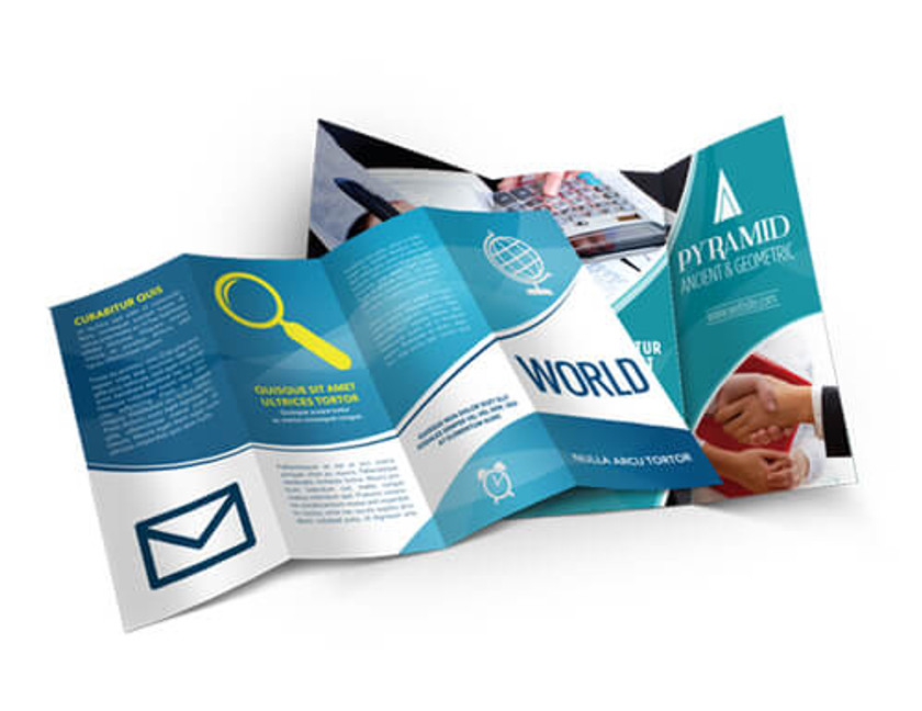 Full Color Brochures / Menus
Tri Fold, Bi Fold, Gate Fold, French Fold