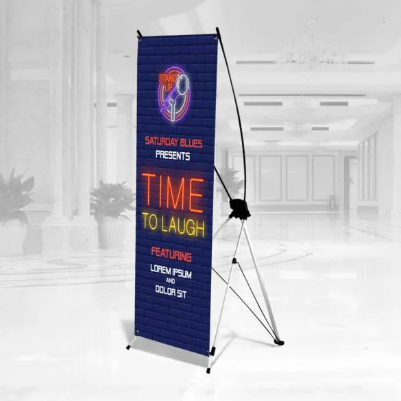 X-Style Collapsible Indoor Banner Stands | Portable & Affordable