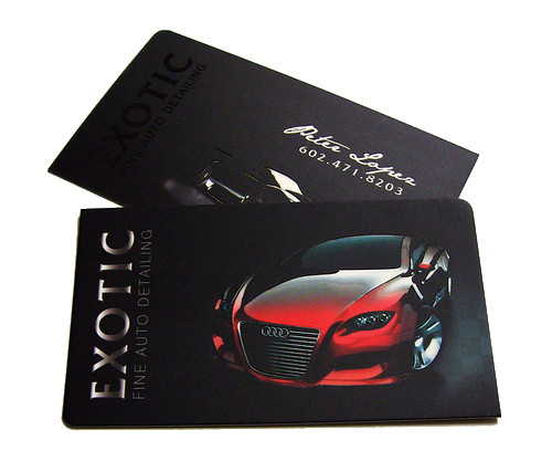 16pt Silk Matte Laminated Business Cards with Rounded Corners