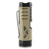 Xikar Tactical 1 Torch Flame Single Jet Cigar Lighter - Flat Dark Earth  - Side