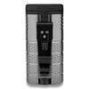 Xikar Tactical 3 Torch Flame Triple Jet Cigar Lighter - Gunmetal og sort - Bagside