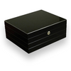 Prestige Onyx 50-Cigar Desktop Humidor  - Exterior Front