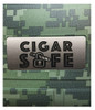 Cigar Safe Cigar Safe 15-cigarový cestovný humidor - maskáč - exteriérové ​​logo