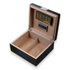 Visol marcus svart matt 50-cigarr desktop humidor - inredning