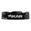 Xikar wave keramický 6-cigarový popolník - čierny - exteriér predný