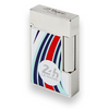 S.T. Dupont Ligne 2 Double Soft Flame Cigar Lighter - Le Mans Series - White & Palladium - Main Image