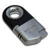 Dissim Executive Inverted Torch Flame Double Jet Cigar Lighter - Silver - Front