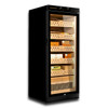 Raching MON1800A Climate Control Black Wood 1,200-Cigar Electric Humidor - Main Image