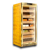 Raching mon1800a klimatizačná zlatá burl 1200-cigarový elektrický humidor - hlavný obrázok