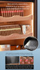 Specifiche dell'immagine principale dell'umidificatore elettrico Raching c380a in legno nero da 1.500 sigari