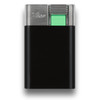 Zino Davidoff ZM Torch Flame Single Jet Cigar Lighter - Black & Mint - Front