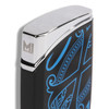 OpusX Society Matte J30 Torch Flame Single Jet Cigar Lighter - Matte Blue - Top