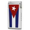 Elie Bleu Cuban Flag J-15 Torch Flame Single Jet Cigar Lighter - Main Image