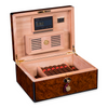 Daniel Marshall 30100 Signature Series 100-Cigar Humidor - Precious Burl Wood (30100.3)